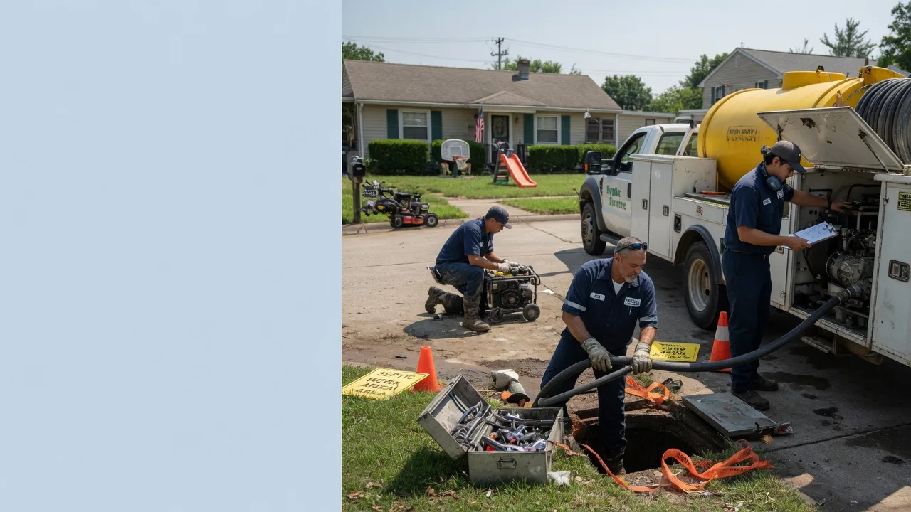 Septic Tank Pumping in Roseville, OH near me